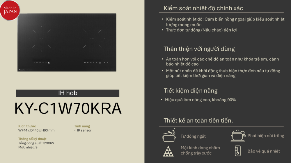 bep tu panasonic ky c1w70kra 3 - Bếp từ Panasonic KY-C1W70KRA bep tu panasonic ky c1w70kra 3 - Bếp từ Panasonic KY-C1W70KRA