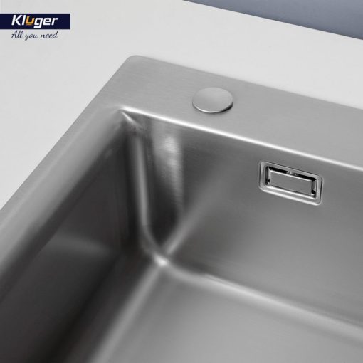 bon rua bat kluger KF8121S S75 K200 10 - Chậu rửa bát KLUGER KF8121S-S75