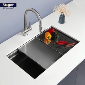 Chậu rửa bát KLUGER KWU8161FS-S76 Plus