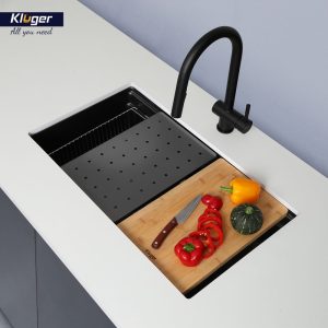 Chậu rửa bát KLUGER KWU8161FB-S76 Plus
