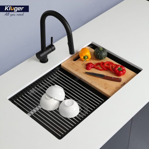 Chậu rửa bát KLUGER KWU8161FB-S76 Plus