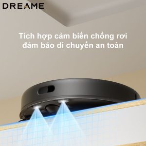 dreamevietnam cam bien chong roi dam bao an toan - ROBOT HÚT BỤI LAU NHÀ DREAME D9 MAX GEN 2
