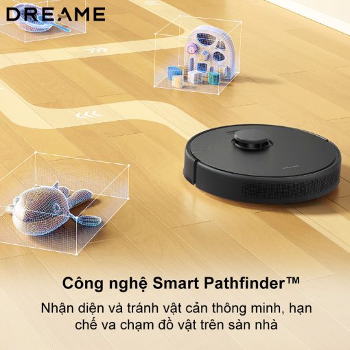 dreamevietnam cong nghe path finder - ROBOT HÚT BỤI LAU NHÀ DREAME D9 MAX GEN 2