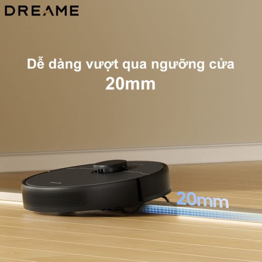 dreamevietnam de dang vuot qua nguong cua 20mm - ROBOT HÚT BỤI LAU NHÀ DREAME D9 MAX GEN 2