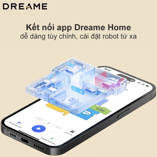 dreamevietnam ket noi app dreame home - ROBOT HÚT BỤI LAU NHÀ DREAME D9 MAX GEN 2
