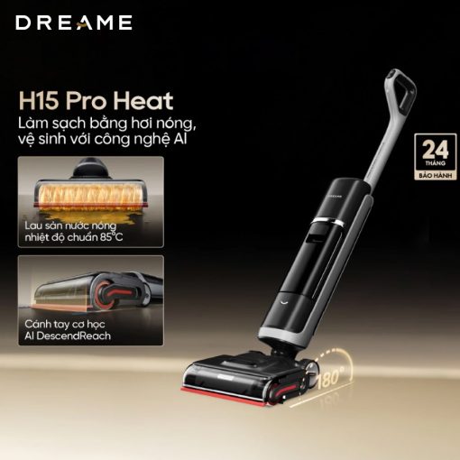 dreamevietnam may hut bui lau nha dreame h15 pro heat 00 - MÁY HÚT BỤI LAU NHÀ KHÔ VÀ ƯỚT DREAME H15 PRO HEAT