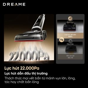 dreamevietnam may hut bui lau nha dreame h15 pro heat 03 - MÁY HÚT BỤI LAU NHÀ KHÔ VÀ ƯỚT DREAME H15 PRO HEAT