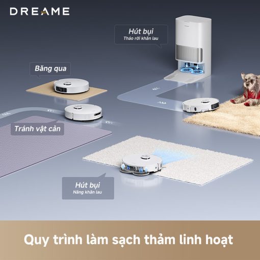 dreamevietnam robot dreame l40s ultra 03 - ROBOT HÚT BỤI LAU NHÀ DREAME L40S ULTRA