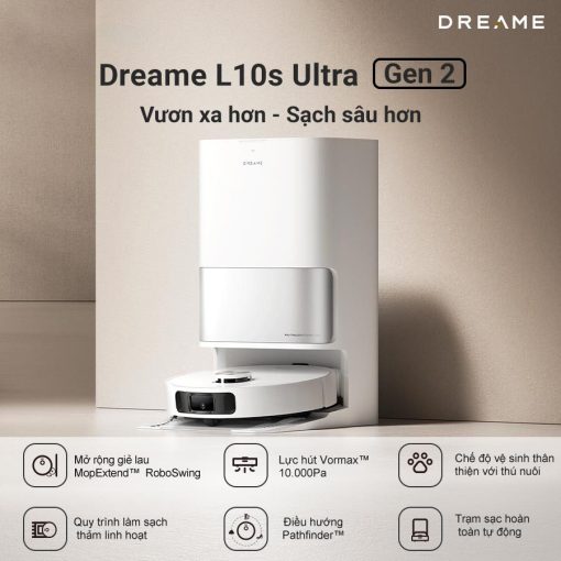 dreamevietnam robot hut bui lau nha dreame l10s ultra gen 2 00 - ROBOT HÚT BỤI LAU NHÀ DREAME L10S ULTRA GEN 2