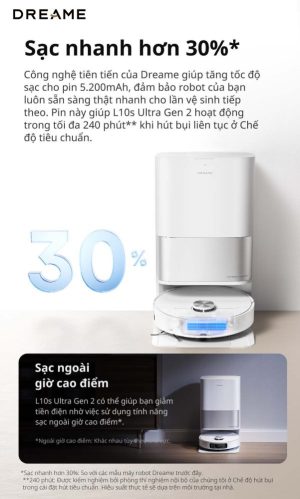 dreamevietnam robot hut bui lau nha dreame l10s ultra gen 2 11 - ROBOT HÚT BỤI LAU NHÀ DREAME L10S ULTRA GEN 2
