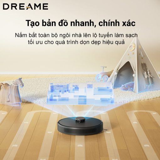 dreamevietnam tao ban do nhanh chinh - ROBOT HÚT BỤI LAU NHÀ DREAME D9 MAX GEN 2