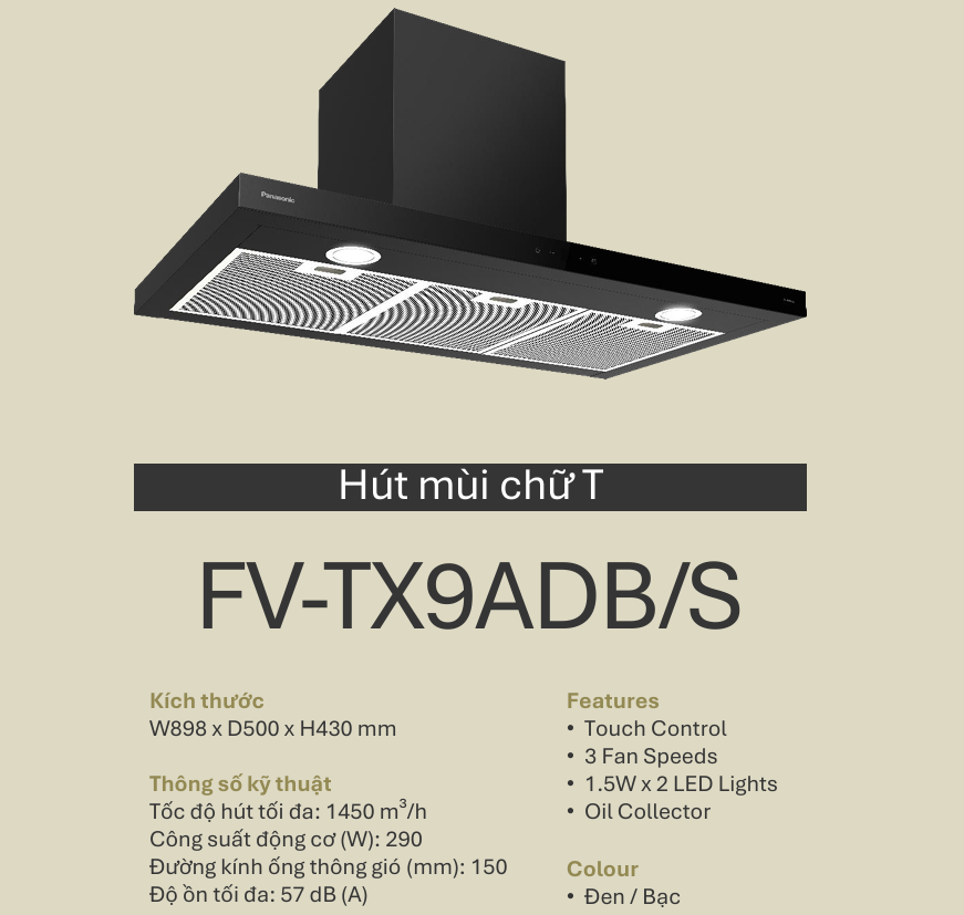 may hut mui panasonic fv tx9adb s mau bac 6 - Máy hút mùi Panasonic FV-TX9ADB/S màu bạc may hut mui panasonic fv tx9adb s mau bac 6 - Máy hút mùi Panasonic FV-TX9ADB/S màu bạc