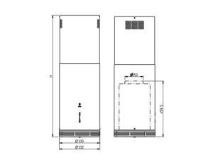 may hut mui dao Zenith 6 - MÁY HÚT MÙI ĐẢO ELICA ZENITH IX/A/33