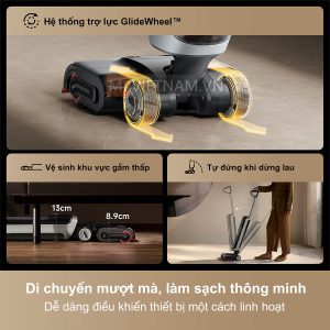 mivietnam may hut bui lau nha dreame h15 pro heat 06 - MÁY HÚT BỤI LAU NHÀ KHÔ VÀ ƯỚT DREAME H15 PRO HEAT