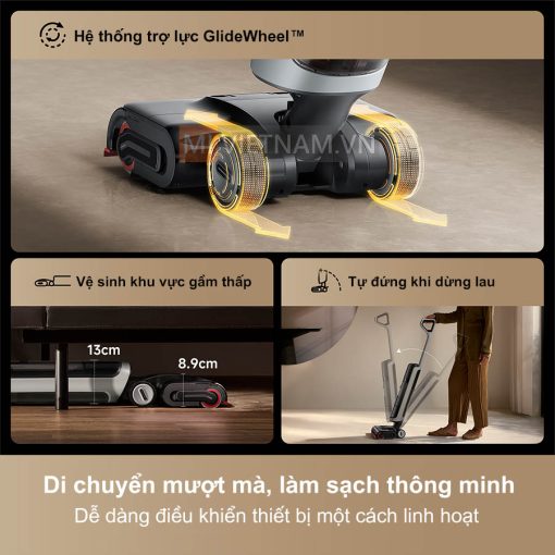 mivietnam may hut bui lau nha dreame h15 pro heat 06 - MÁY HÚT BỤI LAU NHÀ KHÔ VÀ ƯỚT DREAME H15 PRO HEAT