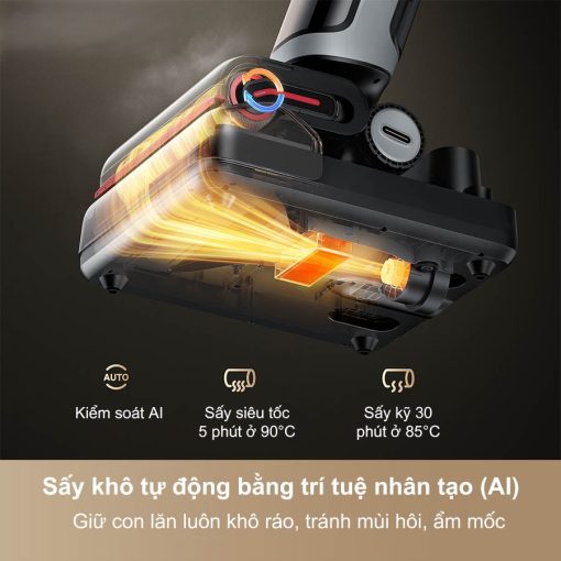 mivietnam may hut bui lau nha dreame h15 pro heat 074 - MÁY HÚT BỤI LAU NHÀ KHÔ VÀ ƯỚT DREAME H15 PRO HEAT