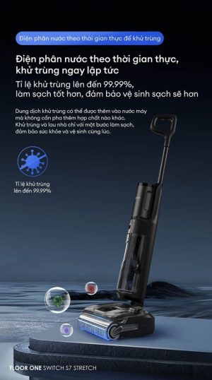 mivietnam may hut bui lau san tineco Floor One Switch S7 Stretch 15 - MÁY HÚT BỤI LAU NHÀ TINECO FLOOR ONE SWITCH S7 STRETCH
