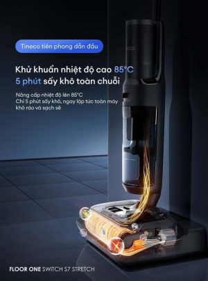 mivietnam may hut bui lau san tineco Floor One Switch S7 Stretch 26 - MÁY HÚT BỤI LAU NHÀ TINECO FLOOR ONE SWITCH S7 STRETCH