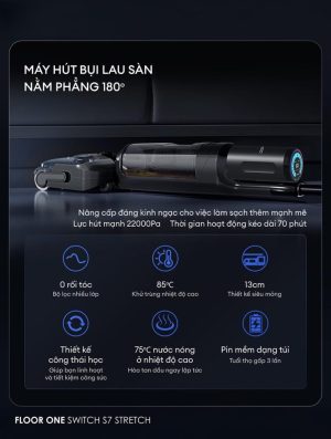mivietnam may hut bui lau san tineco Floor One Switch S7 Stretch 32 - MÁY HÚT BỤI LAU NHÀ TINECO FLOOR ONE SWITCH S7 STRETCH