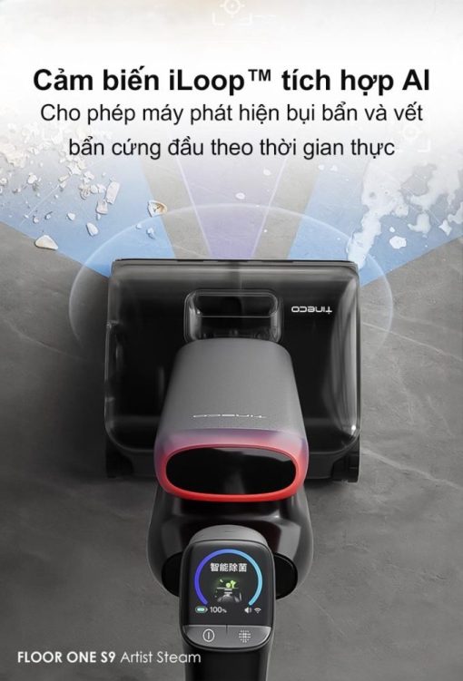 mivietnam may hut bui lau san tineco s9 artist steam 18 - MÁY HÚT BỤI LAU NHÀ TINECO FLOOR ONE S9 ARTIST STEAM