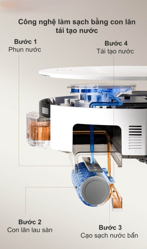 mivietnam robot hut bui lau nha ecovacs t80 omni 05 - ROBOT HÚT BỤI LAU NHÀ ECOVACS DEEBOT T80 OMNI