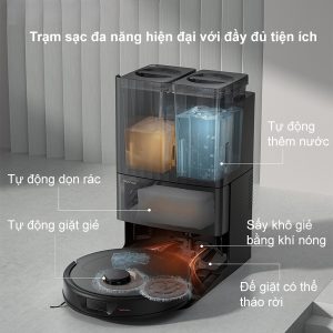 mivietnam robot hut bui lau nha roborock Q revo S 02 - ROBOT HÚT BỤI LAU NHÀ ROBOROCK Q REVO S
