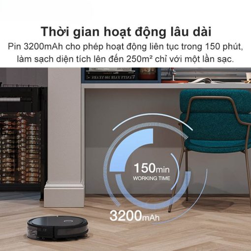 mivietnam robot hut bui lau san ecovacs deebot u2 pro 10 - ROBOT HÚT BỤI LAU NHÀ ECOVACS DEEBOT U2 PRO