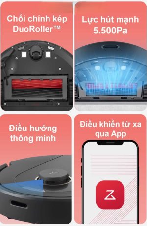 mivietnam robot roborock q5 pro - ROBOT HÚT BỤI LAU NHÀ ROBOROCK Q5 PRO
