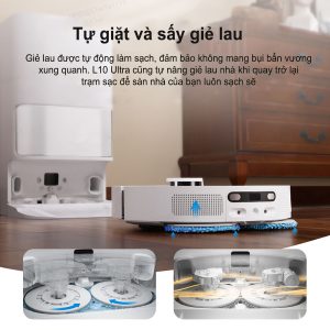 mivietnam tram sac robot dreame l10 ultra tich hop nhieu cong nghe tu dong hoa 01 - ROBOT HÚT BỤI LAU NHÀ DREAME L10 ULTRA