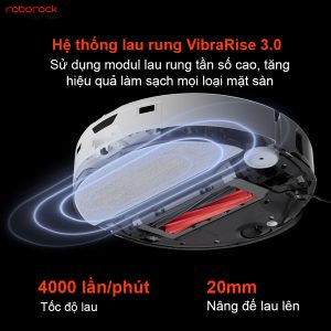 roborockvietnam he thong lau rung vibrarise 3 0 - ROBOT HÚT BỤI LAU NHÀ ROBOROCK S8 MAXV ULTRA