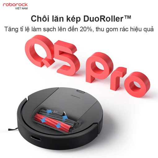 roborockvietnam q5 pro choi lan kep - ROBOT HÚT BỤI LAU NHÀ ROBOROCK Q5 PRO