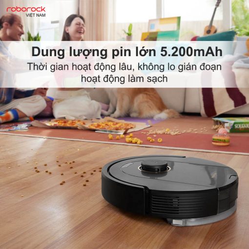 roborockvietnam q5 pro dung luong pin lon - ROBOT HÚT BỤI LAU NHÀ ROBOROCK Q5 PRO