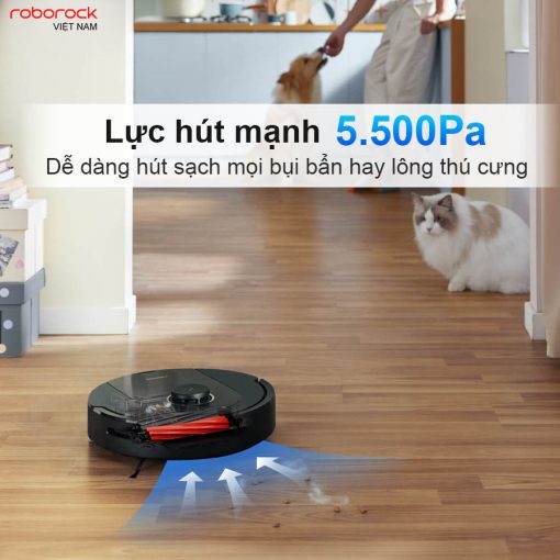 roborockvietnam q5 pro luc hut manh 5500pa - ROBOT HÚT BỤI LAU NHÀ ROBOROCK Q5 PRO