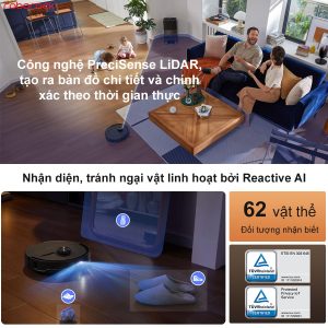 roborockvietnam qrevo master dieu huong tranh vat can - ROBOT HÚT BỤI LAU NHÀ ROBOROCK Q REVO MASTER