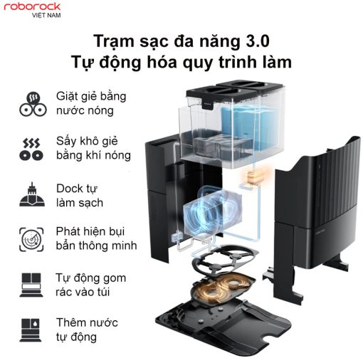 roborockvietnam qrevo master tram sac da nang - ROBOT HÚT BỤI LAU NHÀ ROBOROCK Q REVO MASTER