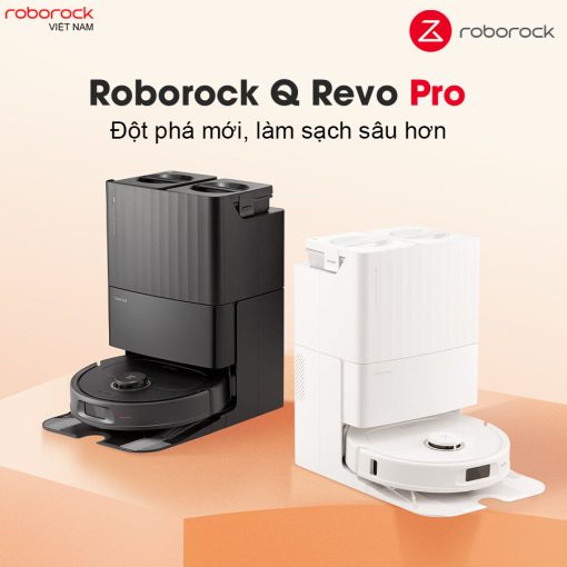 roborockvietnam roborock q revo pro 01 - ROBOT HÚT BỤI LAU NHÀ ROBOROCK Q REVO PRO