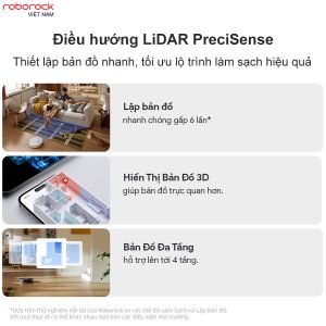 roborockvietnam roborock q revo s dieu huong lidar - ROBOT HÚT BỤI LAU NHÀ ROBOROCK Q REVO S