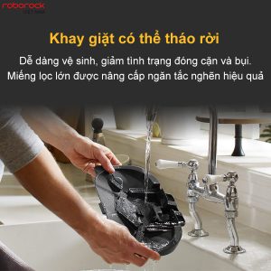 roborockvietnam roborock q revo s khay giat thao roi - ROBOT HÚT BỤI LAU NHÀ ROBOROCK Q REVO S