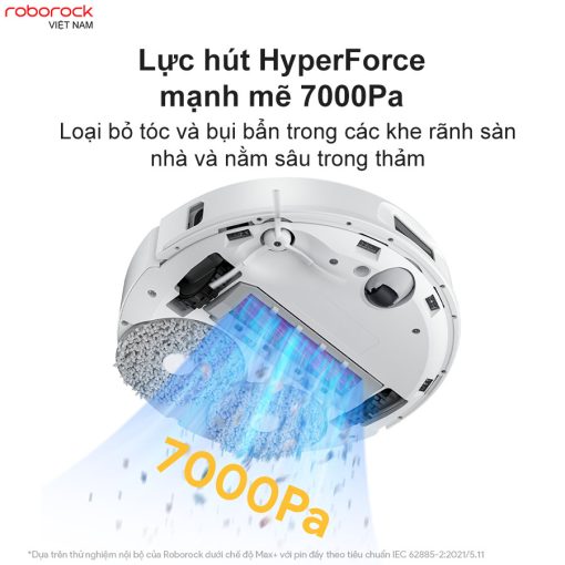 roborockvietnam roborock q revo s luc hut 7000pa - ROBOT HÚT BỤI LAU NHÀ ROBOROCK Q REVO S
