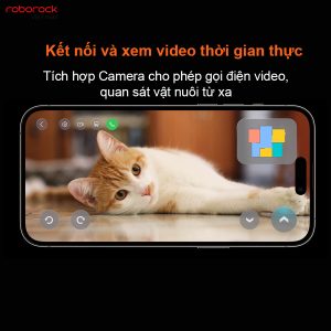 roborockvietnam s8 maxv ultra ket noi va xem video thoi gian thuc - ROBOT HÚT BỤI LAU NHÀ ROBOROCK S8 MAXV ULTRA