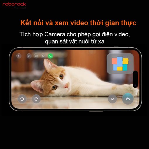 roborockvietnam s8 maxv ultra ket noi va xem video thoi gian thuc - ROBOT HÚT BỤI LAU NHÀ ROBOROCK S8 MAXV ULTRA