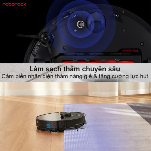 roborockvietnam s8 maxv ultra lam sach tham chuyen sau - ROBOT HÚT BỤI LAU NHÀ ROBOROCK S8 MAXV ULTRA