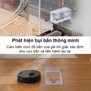 roborockvietnam s8 maxv ultra phat hien bui ban thong minh - ROBOT HÚT BỤI LAU NHÀ ROBOROCK S8 MAXV ULTRA