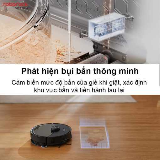 roborockvietnam s8 maxv ultra phat hien bui ban thong minh - ROBOT HÚT BỤI LAU NHÀ ROBOROCK S8 MAXV ULTRA