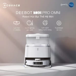 robot hut bui lau nha ecovacs t30 pro omni luc hut 11k pa 1 768x768 1 - ROBOT HÚT BỤI LAU NHÀ ECOVACS DEEBOT T30 PRO OMNI