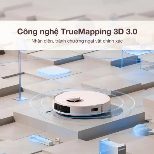 robot hut bui lau nha ecovacs t30 pro omni luc hut 11k pa 11 768x768 1 - ROBOT HÚT BỤI LAU NHÀ ECOVACS DEEBOT T30 PRO OMNI
