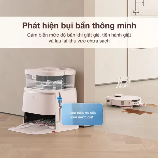 robot hut bui lau nha ecovacs t30 pro omni luc hut 11k pa 6 1 768x768 1 - ROBOT HÚT BỤI LAU NHÀ ECOVACS DEEBOT T30 PRO OMNI