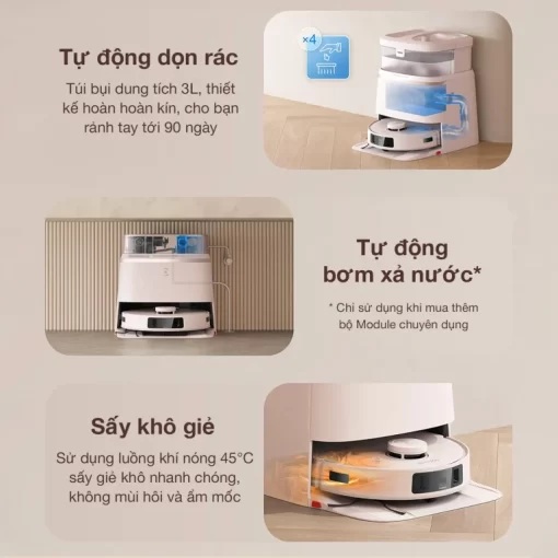 robot hut bui lau nha ecovacs t30 pro omni luc hut 11k pa 9 768x768 1 - ROBOT HÚT BỤI LAU NHÀ ECOVACS DEEBOT T30 PRO OMNI
