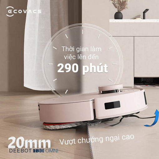 t30 omni 12 - ROBOT HÚT BỤI LAU NHÀ ECOVACS DEEBOT T30 OMNI