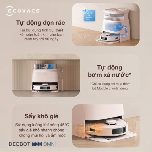 t30 omni 7 - ROBOT HÚT BỤI LAU NHÀ ECOVACS DEEBOT T30 OMNI